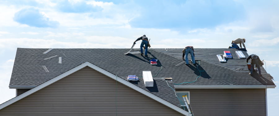 Roof Installation by P.J. Roofing, Inc